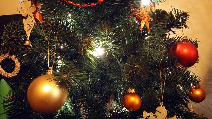 The Eriksson family Christmas tree of 2014