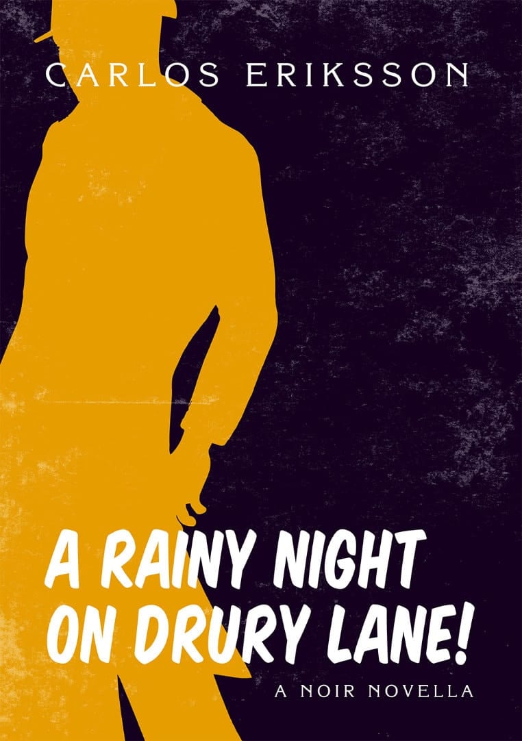 Book cover for A Rainy Night on Drury Lane.