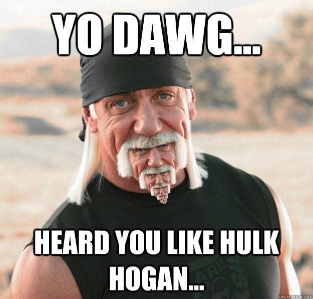 Hulk Hogan and his beard