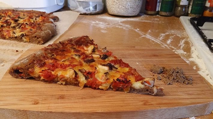 Cricket Flour Pizza